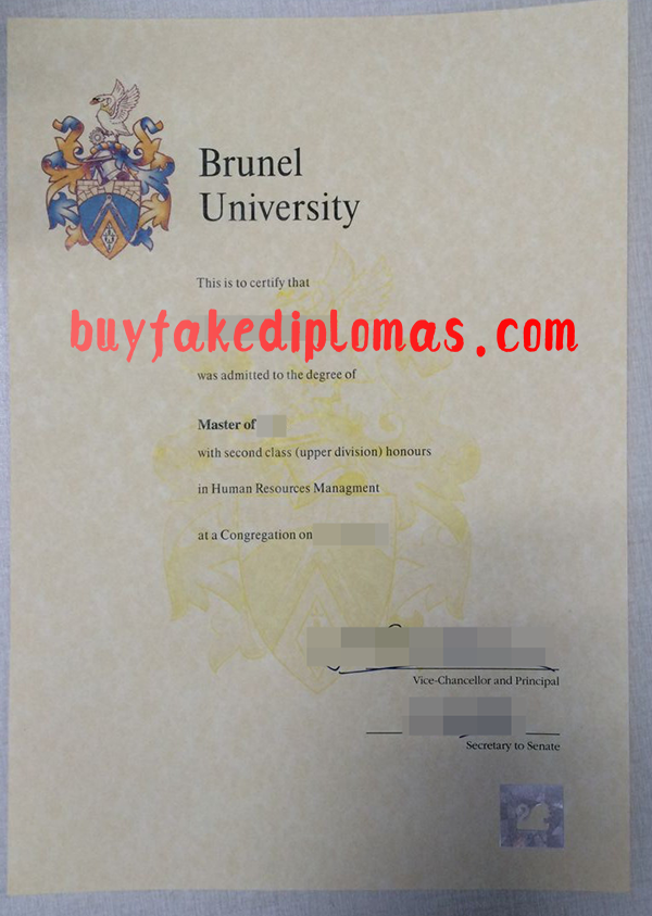 Brunel University Degree, Buy Fake Brunel University Degree