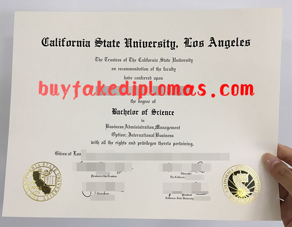 California State University Los Angeles Degree, Buy Fake California State University Los Angeles Degree