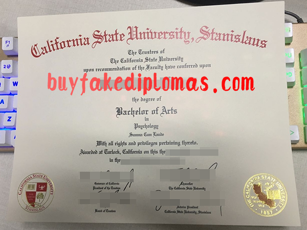 California State University Stanislaus Diploma, Buy Fake California State University Stanislaus Diploma