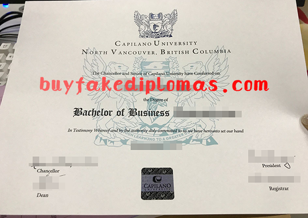 Capilano University Degree, Buy Fake Capilano University Degree