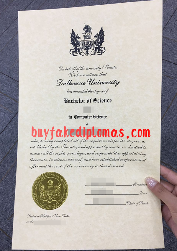 Dalhousie University Degree, Buy Fake Dalhousie University Degree