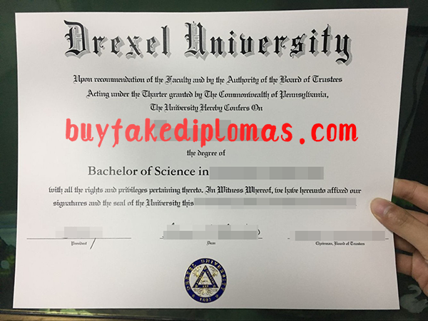 Drexel University Degree, Buy Fake Drexel University Degree