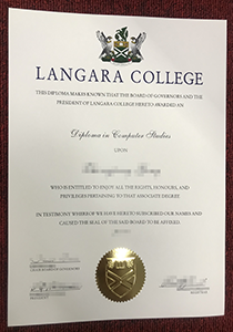 Langara University Diploma, Buy Fake Langara University Diploma
