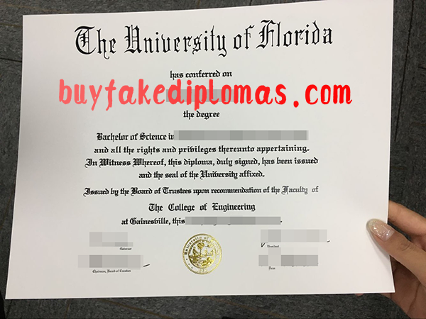 The University of Florida Degree, Buy Fake The University of Florida Degree