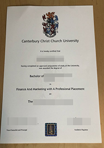 Canterbury Christ Church University Diploma, Buy Fake Canterbury Christ Church University Diploma