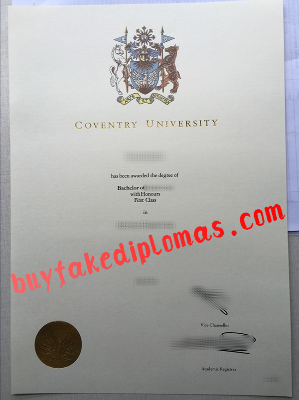 Coventry University Diploma, Buy Fake Coventry University Diploma