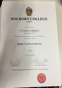 Holborn College London Diploma, Buy Fake Holborn College London Diploma