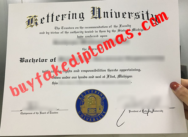 Kettering University Diploma, Buy Fake Kettering University Diploma