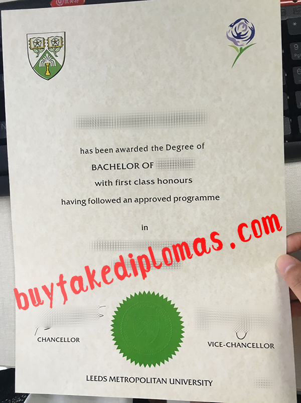 Leeds Metropolitan University Diploma, Buy Fake Leeds Metropolitan University Diploma
