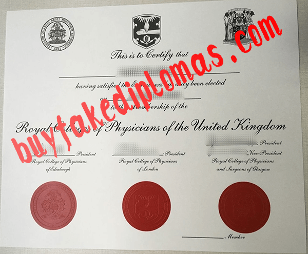 MRCP Certificate, Buy Fake MRCP Certificate