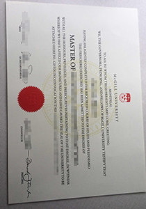 Buy fake diploma of Mcgill University fake diploma