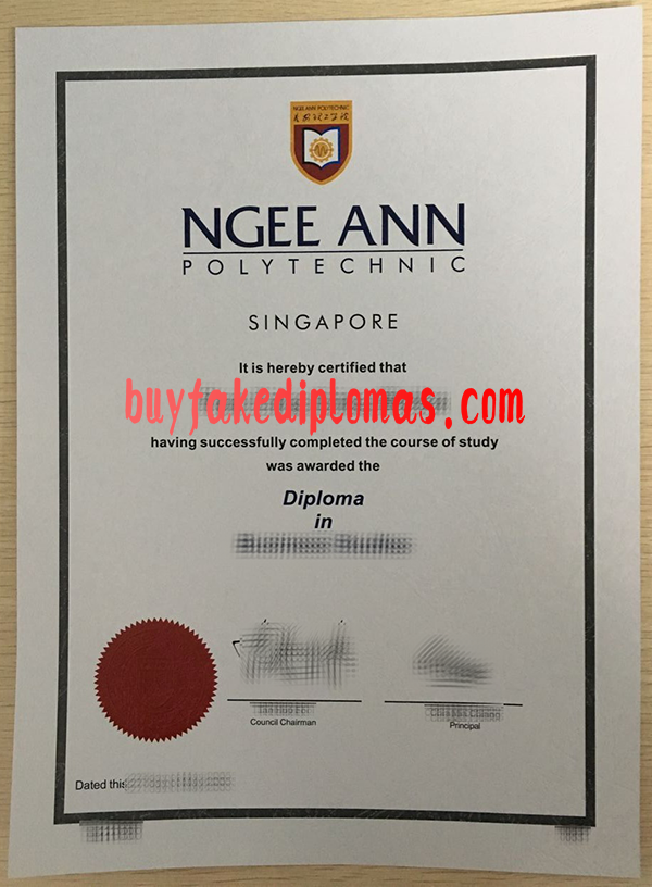 Ngee Ann Polytechnic Diploma, Buy Fake Ngee Ann Polytechnic Diploma