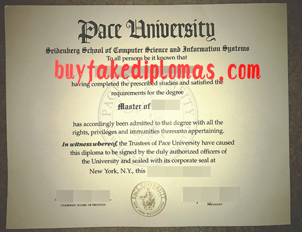 Pace University Diploma, Buy Fake Pace University Diploma