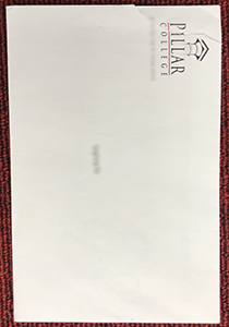 Pillar College Envelope, Buy Fake Pillar College Envelope