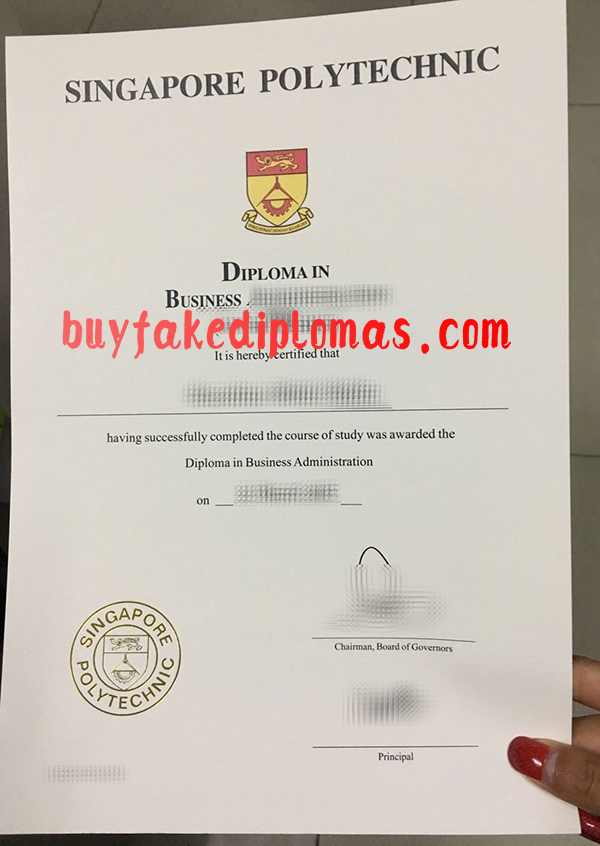 Singapore Polytechnic Diploma, Buy Fake Singapore Polytechnic Diploma