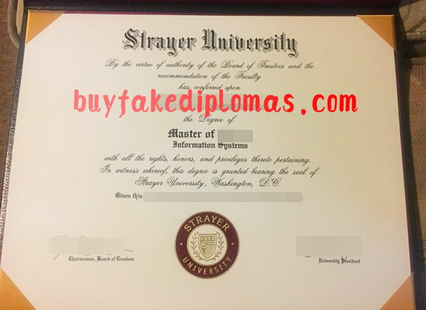Strayer University Diploma, Buy Fake Strayer University Diploma