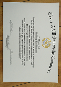 Texas A&M University-Commerce Diploma, Buy Fake Texas A&M University-Commerce Diploma
