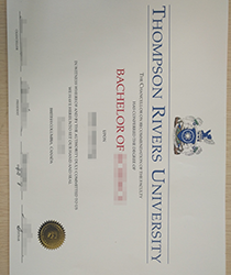 The fastest way to buy fake diploma of Thompson Rivers University fake diploma.