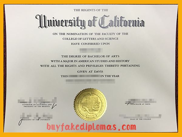 University of California Degree, Buy Fake University of California Degree