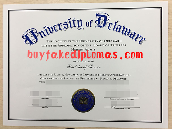 University of Delaware Diploma, Buy Fake University of Delaware Diploma