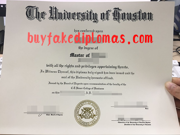 University of Houston Diploma, Buy Fake University of Houston Diploma