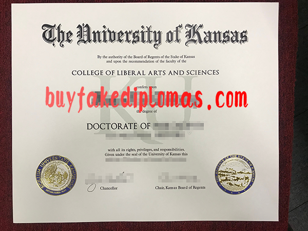 University of Kansas Diploma, Buy Fake University of Kansas Diploma