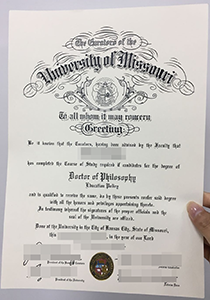 University of Missouri Diploma, Buy Fake University of Missouri Diploma