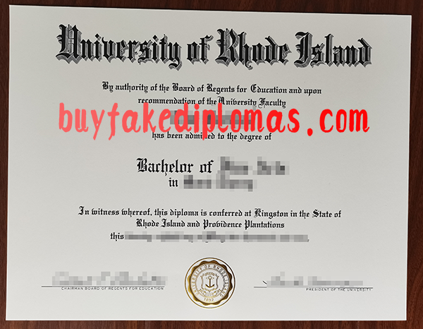 University of Rhode Island Degree, Buy Fake University of Rhode Island Degree