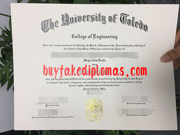 University of Toledo Diploma, Buy Fake University of Toledo Diploma