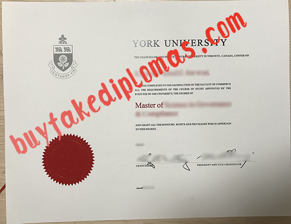 York University Diploma, Buy Fake York University Diploma