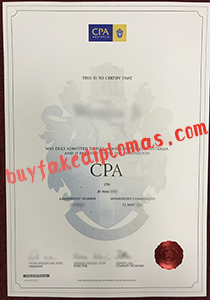 CPA Australia Certificate, buy fake CPA Australia Certificate