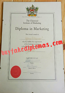 Chartered Institute of Marketing Diploma, Buy Fake Chartered Institute of Marketing Diploma