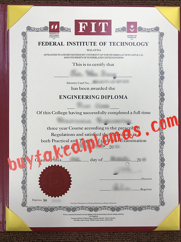 Federal Institute of Technology Diploma, Buy Fake Federal Institute of Technology Diploma