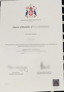 Liverpool Hope University Diploma, Buy Fake Liverpool Hope University Diploma