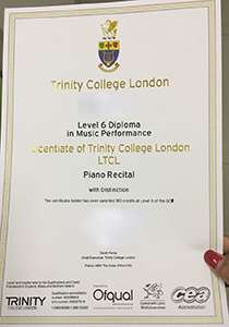 Trinity College London Diploma, Buy Fake Trinity College London Diploma