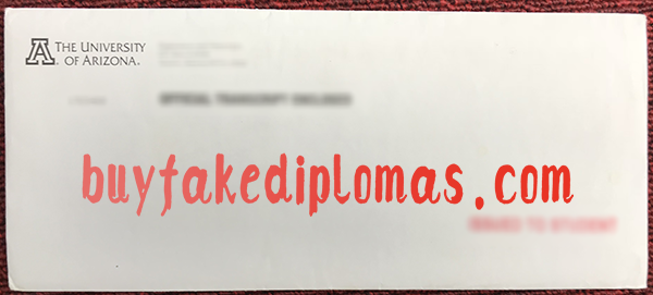 University of Arizona Envelope, Buy Fake University of Arizona Envelope