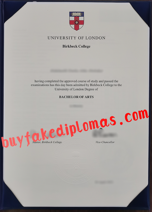 University of London Birkbeck College Diploma, Buy Fake University of London Birkbeck College Diploma