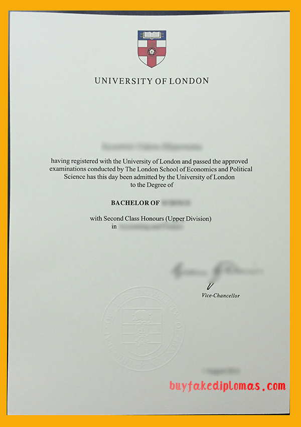 University of London Diploma, Buy Fake University of London Diploma