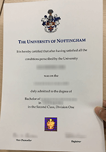 University of Nottingham Diploma, Buy Fake University of Nottingham Diploma