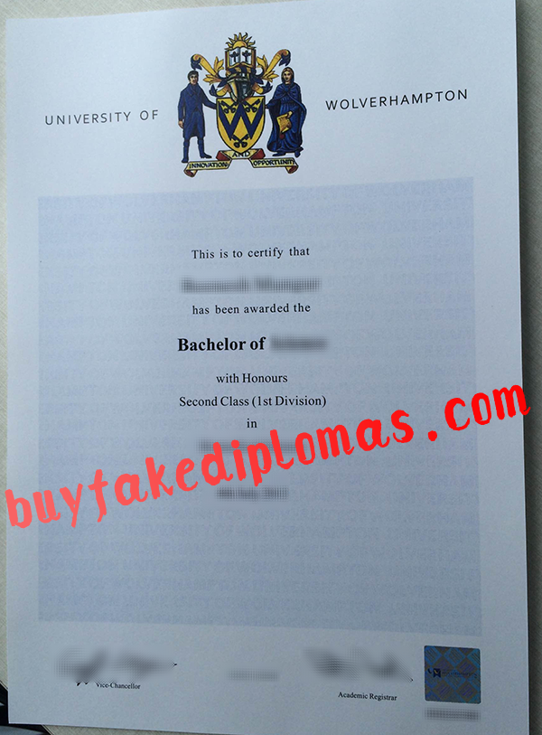 University of Wolverhampton Diploma, Buy Fake University of Wolverhampton Diploma