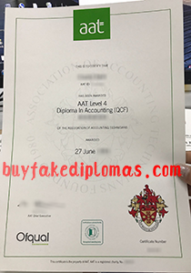 AAT Certificate, buy fake AAT Certificate