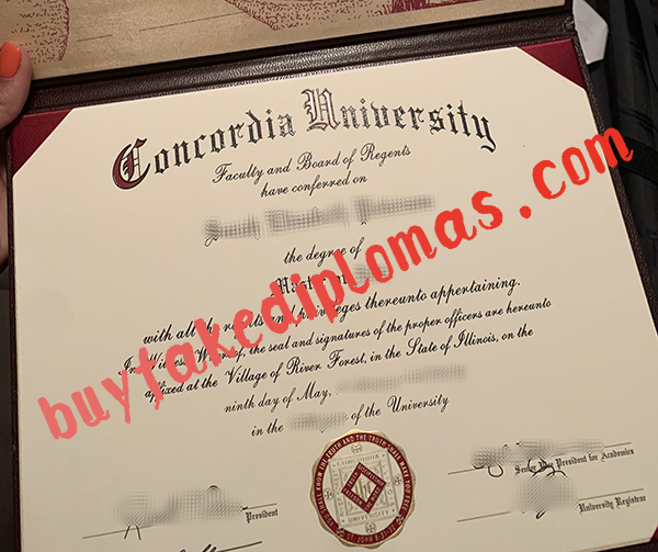 Concordia University Diploma, buy fake Concordia University Diploma