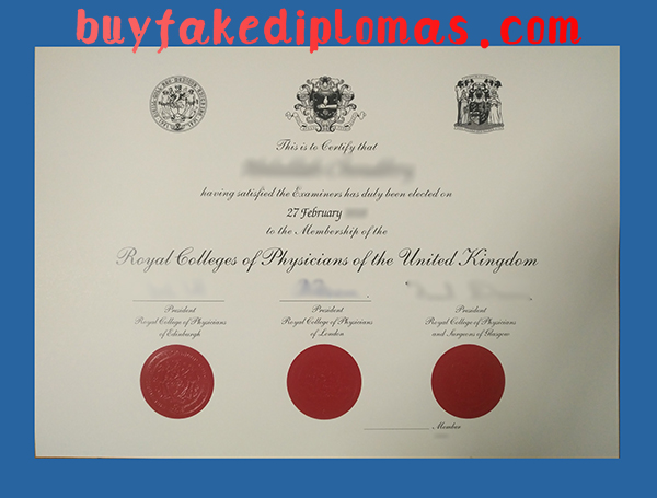 Membership of the Royal Colleges of Physicians Certificate, Fake Membership of the Royal Colleges of Physicians Certificate