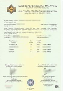 Sijil Tinggi Persekolahan Malaysia Certificateb, buy fake Sijil Tinggi Persekolahan Malaysia Certificate