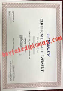 TOEFL ITP Certificate, buy fake TOEFL ITP Certificate