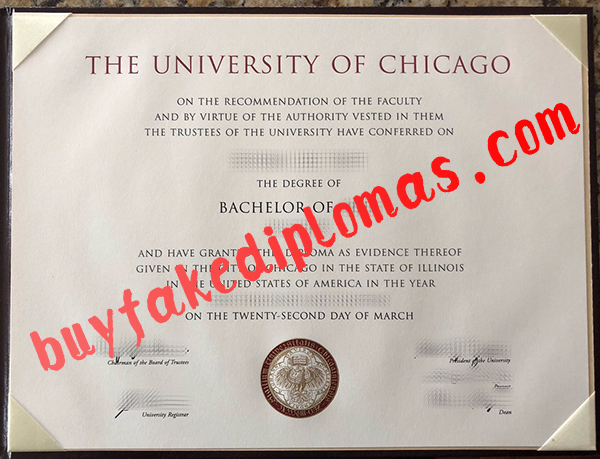 University of Chicago Diploma, buy fake University of Chicago Diploma