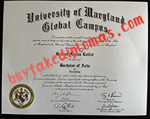 University of Maryland Global Campus Dipoma, buy fake University of Maryland Global Campus Dipoma
