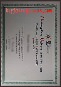 Assumption University Certificate, Buy Fake Assumption University Certificate