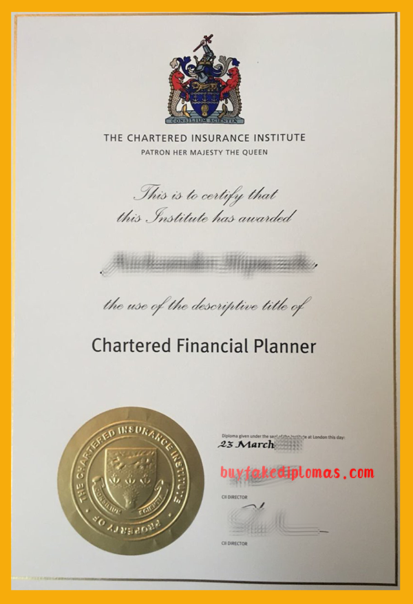 CII Certificate, Buy Fake CII Certificate