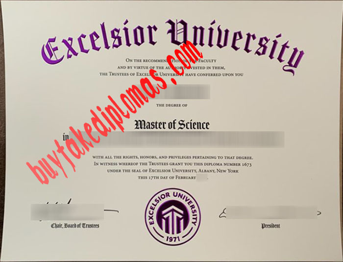 Excelsior University fake diploma